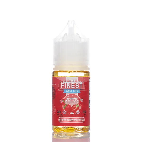 The Finest E-Liquid - Salt Nic Series - Strawberry Menthol - 30ml - Black Coral